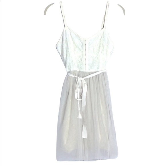 American Eagle Outfitters Dresses & Skirts - 4) American Eagle Outfitters Lace Tie Waist Sleeveless Dress Size 10